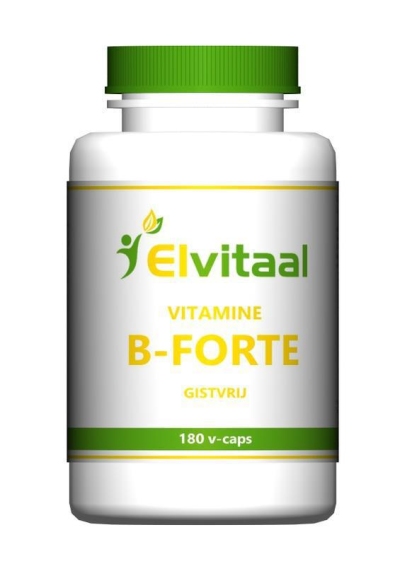 Foto van Elvitaal vitamine b forte gistvrij 180vca via drogist