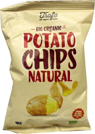 Foto van Trafo chips naturel 40g via drogist