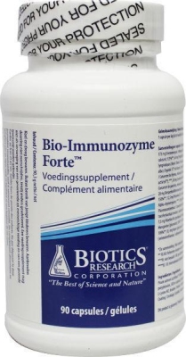Foto van Biotics bio immunozyme forte 90tab via drogist