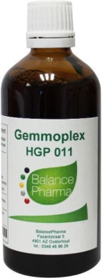 Foto van Balance pharma gemmoplex hgp011 czs 100ml via drogist