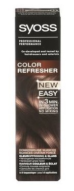 Syoss color refresh mousse donkerbruin 75ml  drogist