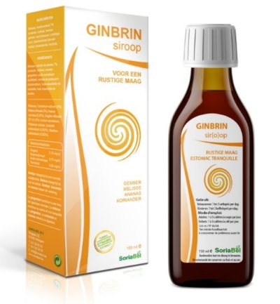 Soria natural ginbrin siroop 150ml  drogist