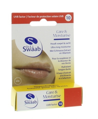 Dr swaab lippenbalsem care & moisture blister 5g  drogist