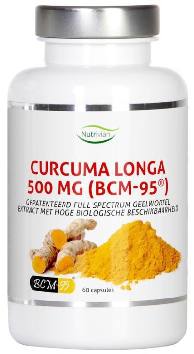 Nutrivian curcuma longa 500mg capsules 60ca  drogist
