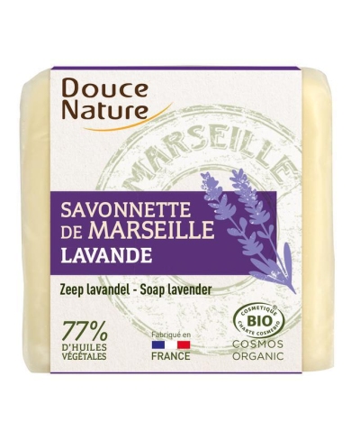 Foto van Douce nature zeep lavendel 100g via drogist
