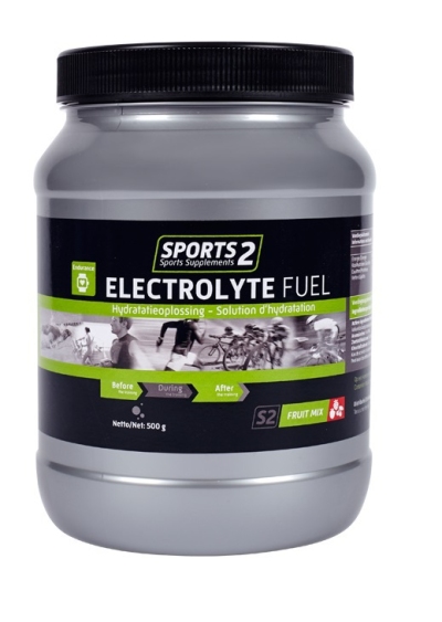 Foto van Sports2 electrolyte fuel 500gr via drogist