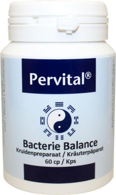 Foto van Pervital bacterie balance 60cap via drogist