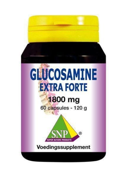 Foto van Snp glucosamine extra forte 1800 mg 60ca via drogist
