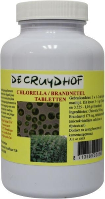 Cruydhof chlorella / brandnetel 200tb  drogist