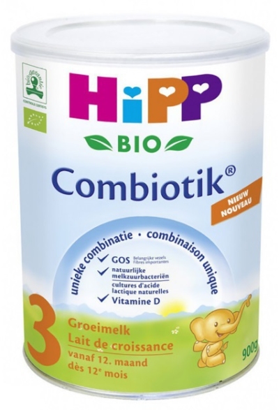 Foto van Hipp 3 combiotik groeimelk 12m+ 900g via drogist