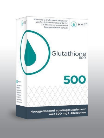 Hme glutathione 500 60ca  drogist