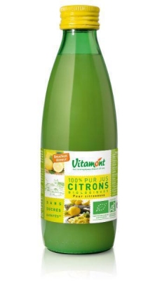 Vitamont pure citroensap mini bio 250ml  drogist
