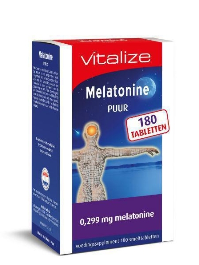 Vitalize products melatonine 0,299mg 180tb  drogist