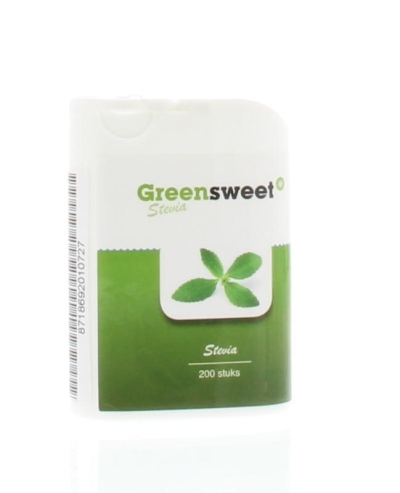 Foto van Greensweet stevia zoetjes klep dispenser 200st via drogist