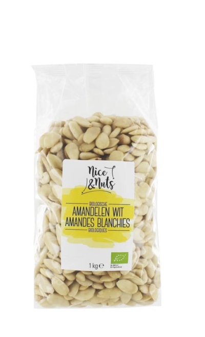 Nice & nuts amandelen wit 1000g  drogist