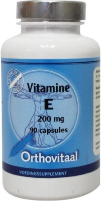 Foto van Orthovitaal vitamine e 250 90cap via drogist