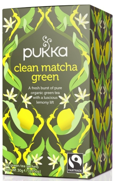 Pukka thee clean matcha green 20zk  drogist