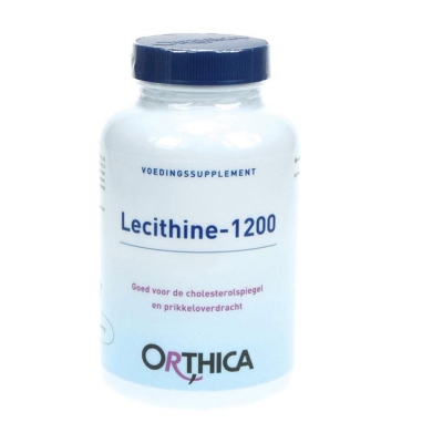 Foto van Orthica lecithine 1200 mg 90cap via drogist