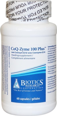 Foto van Biotics coq zyme 100 plus 100 mg 60cap via drogist
