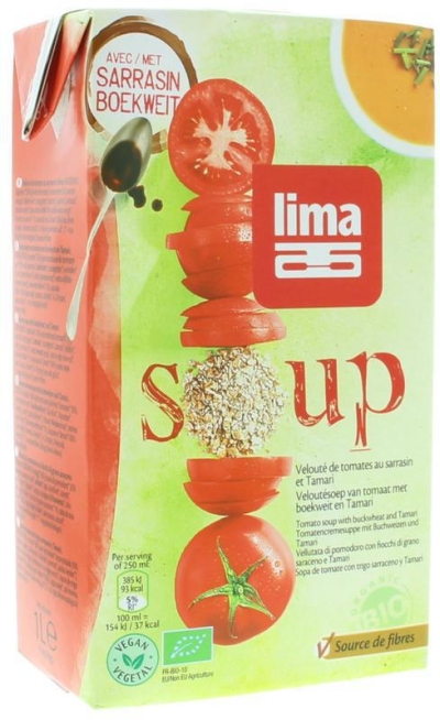 Lima soep tomaten met boekweit 1000ml  drogist