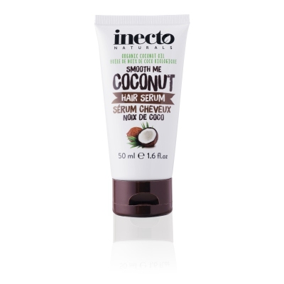 Foto van Inecto naturals coconut olie haarserum 50ml via drogist