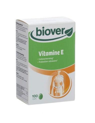Foto van Biover vitamine e natural 45ie 100cap via drogist