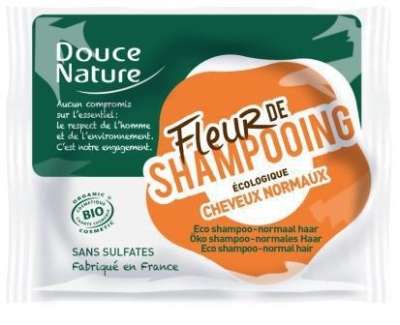 Foto van Douce nature shampoo normaal haar 85g via drogist