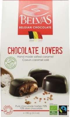 Foto van Belvas chocolate lovers 100g via drogist