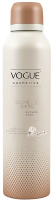 Foto van Vogue shower mousse glow & shine 200ml via drogist