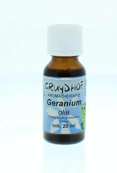 Cruydhof geranium olie china 20ml  drogist