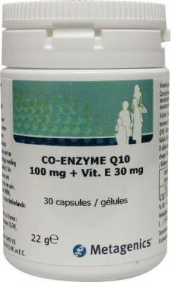 Metagenics co enzyme q10 100 mg 30cap  drogist