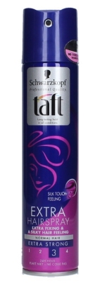 Taft hairspray extra fixing 250ml  drogist