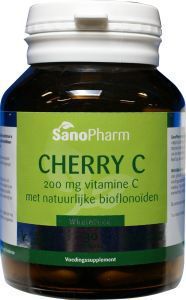 Sanopharm cherry-c 200mg wholefood 30cap  drogist