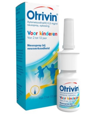 Otrivin neusspray voor kinderen 2-12 jaar 10ml  drogist