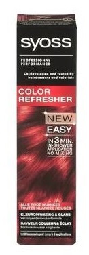 Foto van Syoss color refresher mousse rood 75ml via drogist