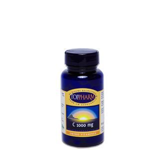 Foto van Toppharm vitamine c 1000 mg 90tab via drogist