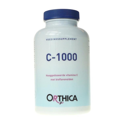 Foto van Orthica vitamine c1000 180tab via drogist