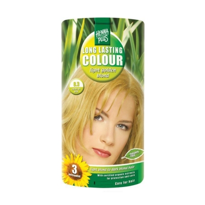 Hennaplus haarkleuring long lasting colour 8.3 light gold blond 100ml  drogist