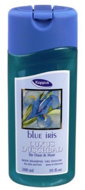 Foto van Kappus blue iris bad&douche 300ml via drogist