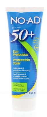 No-ad zonnebrand lotion sun tan spf50+ 250ml  drogist