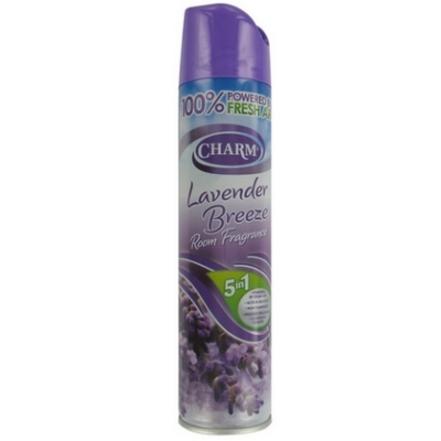 Foto van Charm luchtverfrisser lavendel breeze 240 ml via drogist