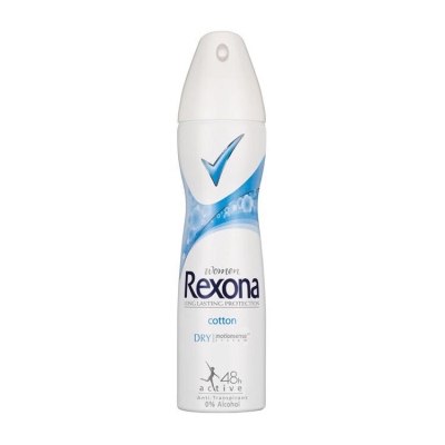 Foto van Rexona deodorant spray cotton dry 200ml via drogist
