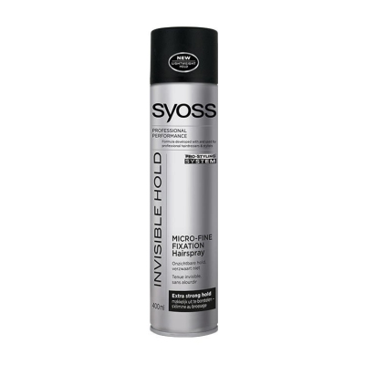 Syoss haarspray invisible hold nr.4 400ml  drogist