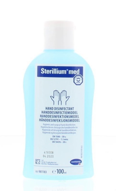 Foto van Sterillium med desinfecterende lotion 100ml via drogist