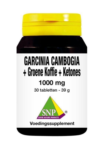Foto van Snp garcinia + groene koffie + ketones 30tb via drogist