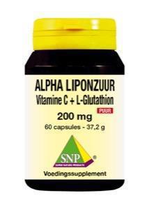 Snp alpha liponzuur 200 mg puur 60ca  drogist
