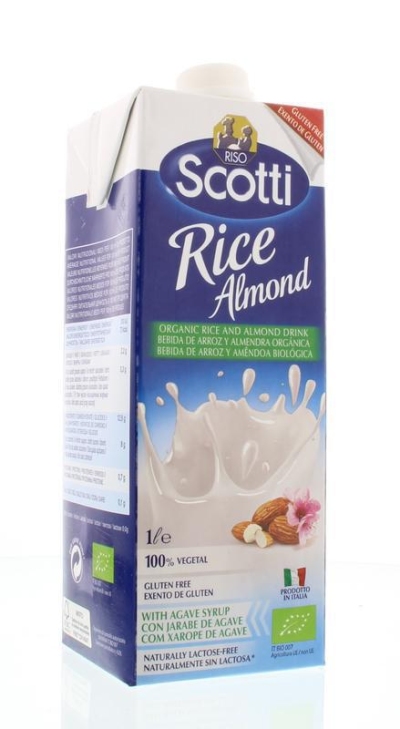 Riso scotti rice drink almond 1000ml  drogist
