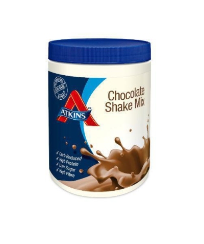 Foto van Atkins maaltijdvervanger advantage shake mix chocolade 370g via drogist