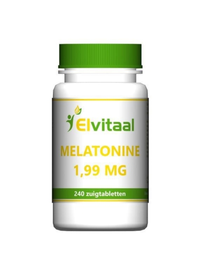 Foto van Elvitaal melatonine 1.99 mg 240st via drogist