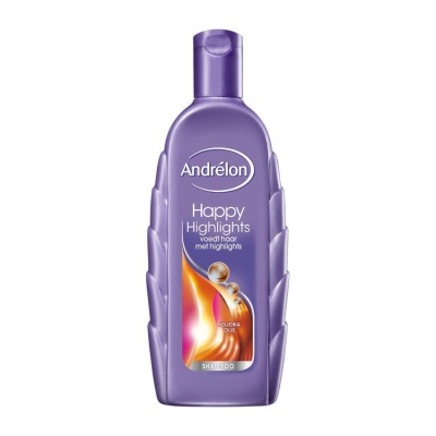 Foto van Andrelon shampoo happy highlights 300ml via drogist
